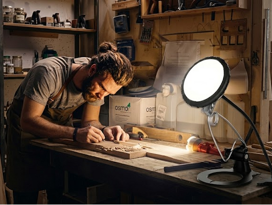 Transform Your Garage with LED Clamp Lights: Key Lighting Principles