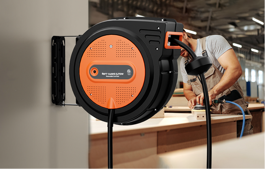 What are the different types of cord reels