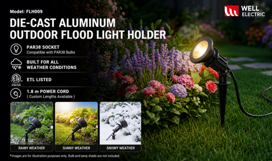 Why Choose an Aluminum Outdoor Flood Light Holder?